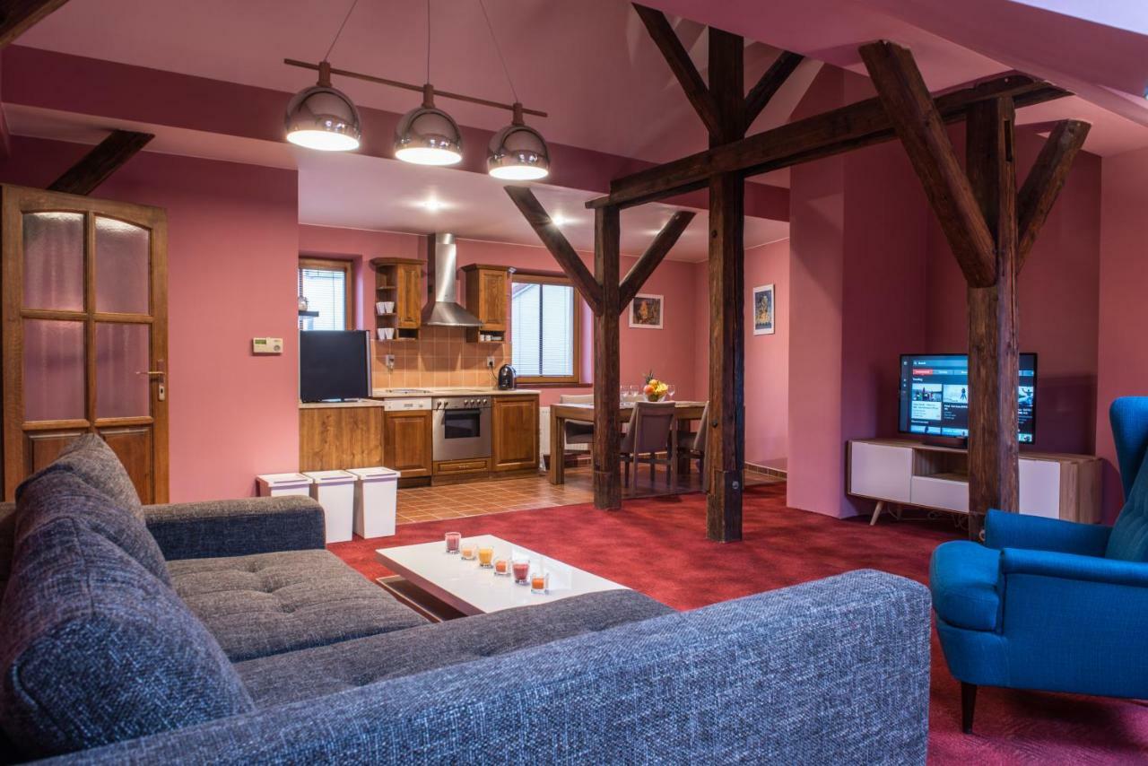 Spacious And Quiet Attic Flat In Centre Prag Eksteriør billede